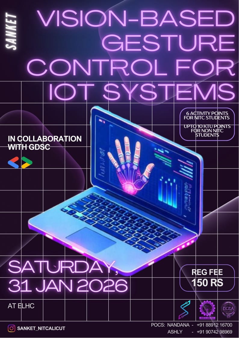 Vision-Based Gesture Control Workshop Poster